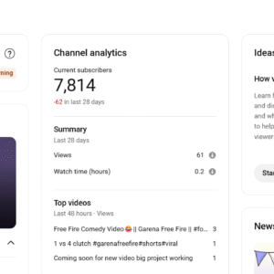 youtube channel for sale, buy youtube channel