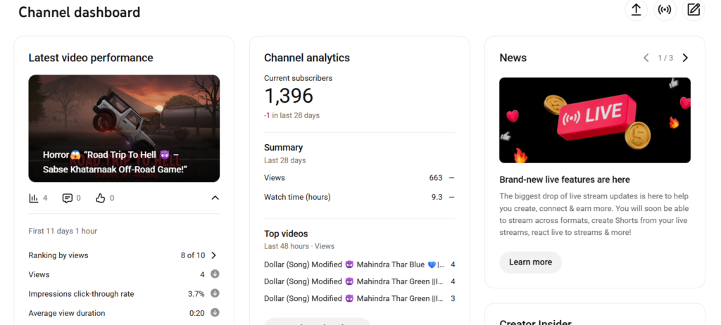 gaming youtube channel for sale