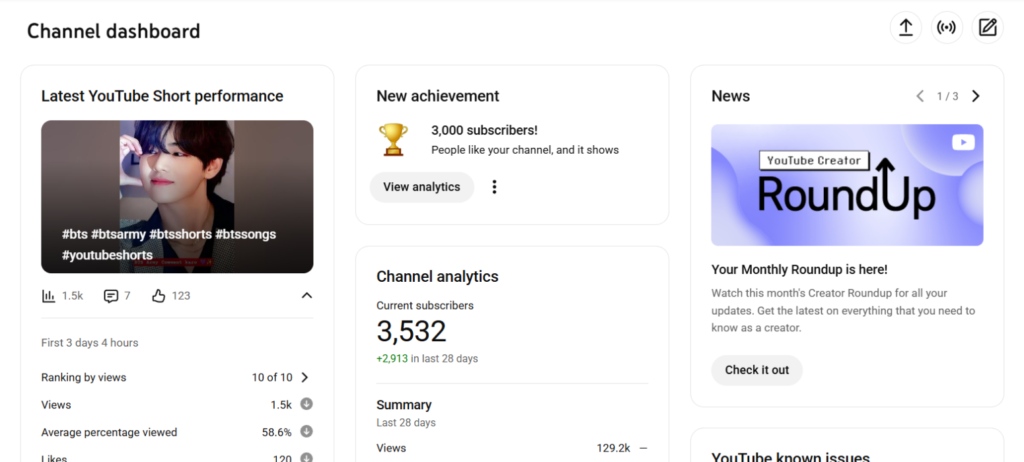 music youtube channel for sale