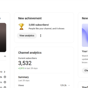 music youtube channel for sale