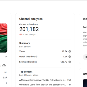 News monetized youtube channel for sale
