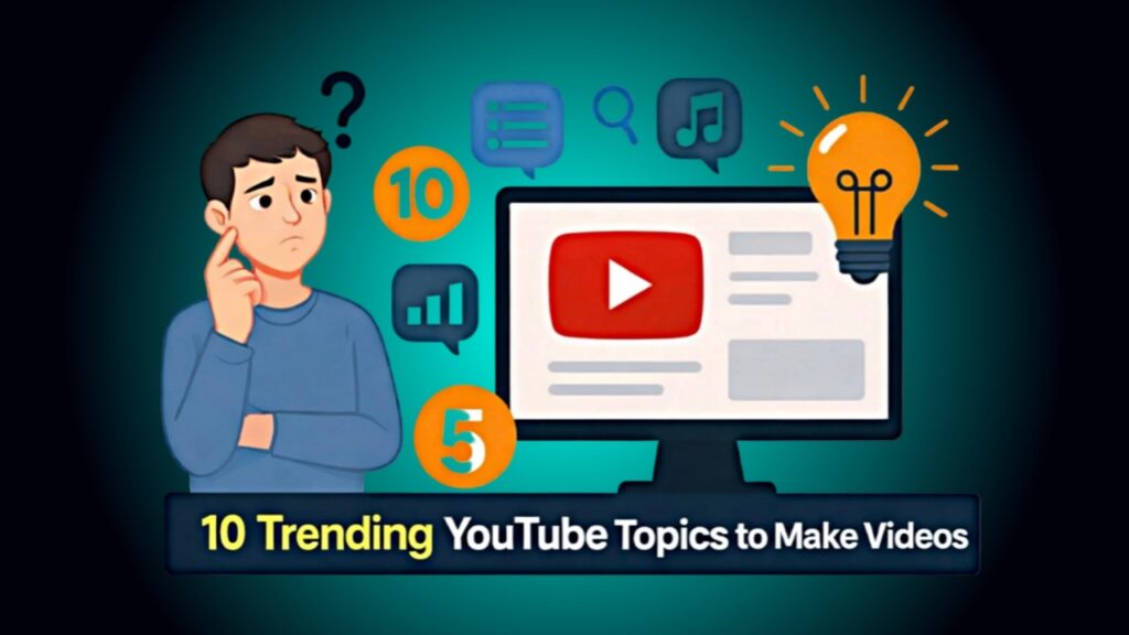 Trending YouTube videos topics