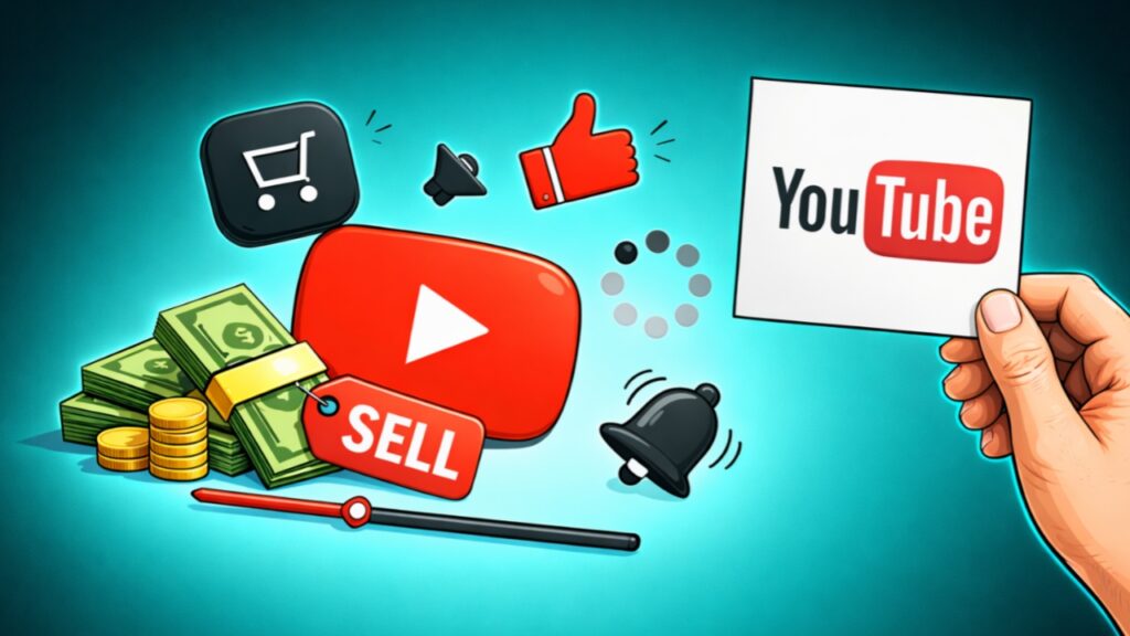 Sell YouTube channel at best price