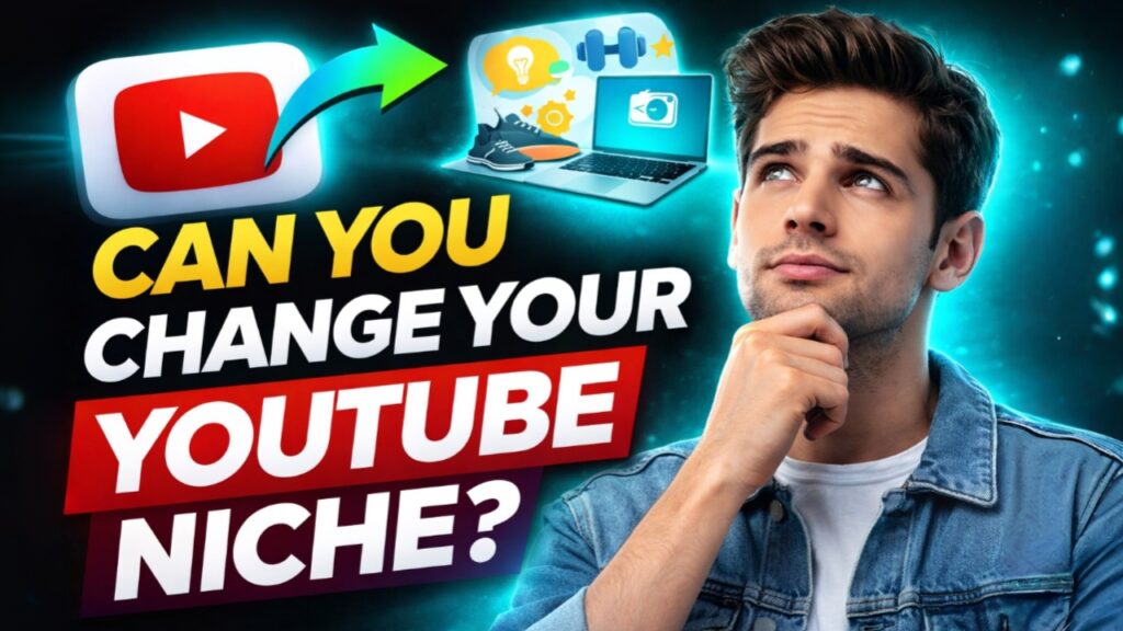 change YouTube channel niche