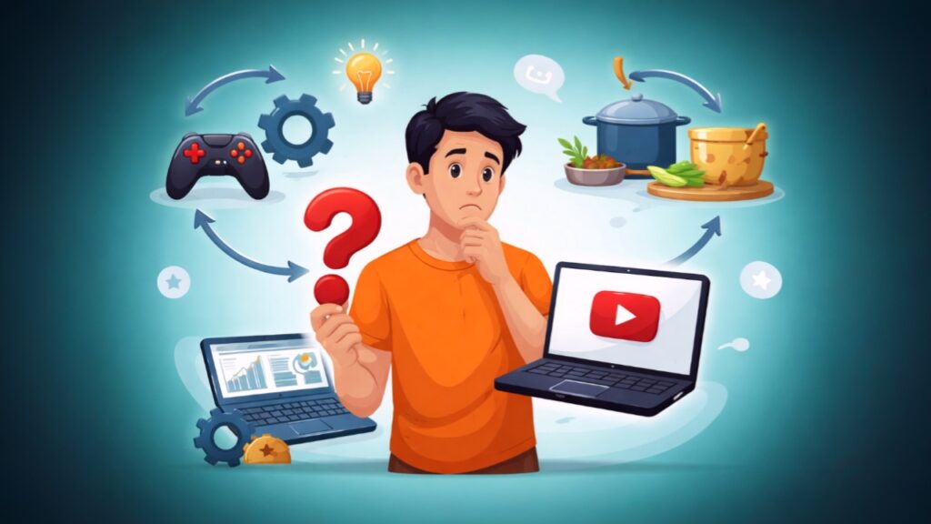 change YouTube channel niche