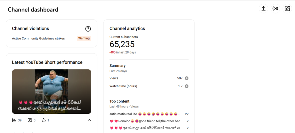 Entertainment youtube channel for sale, buy entertainment youtube channel