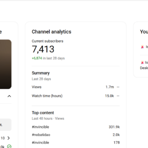Comedy youtube channel for sale