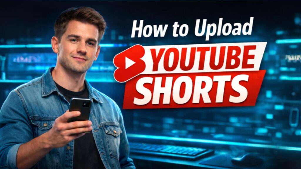 How to upload YouTube shorts