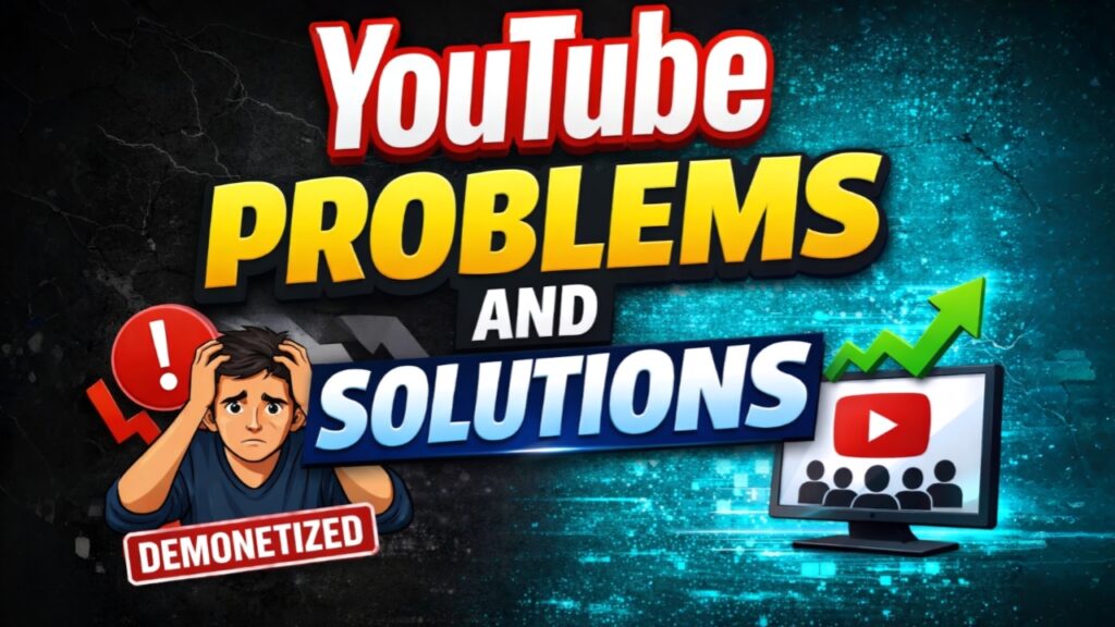 YouTube Problems and Solutions (High Search Volume) 