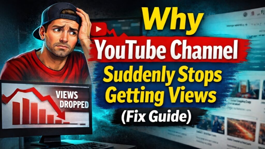 Channel Suddenly stops getting views