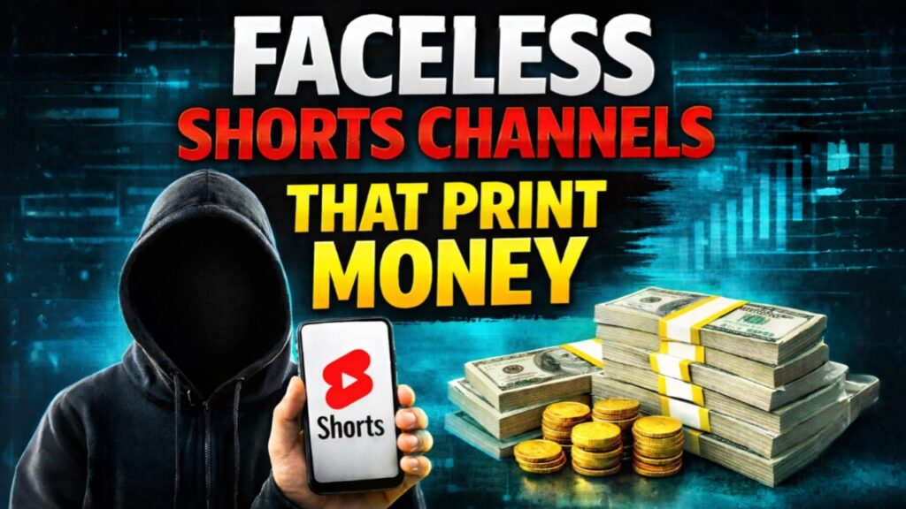 Faceless Shorts Channels That Print Money