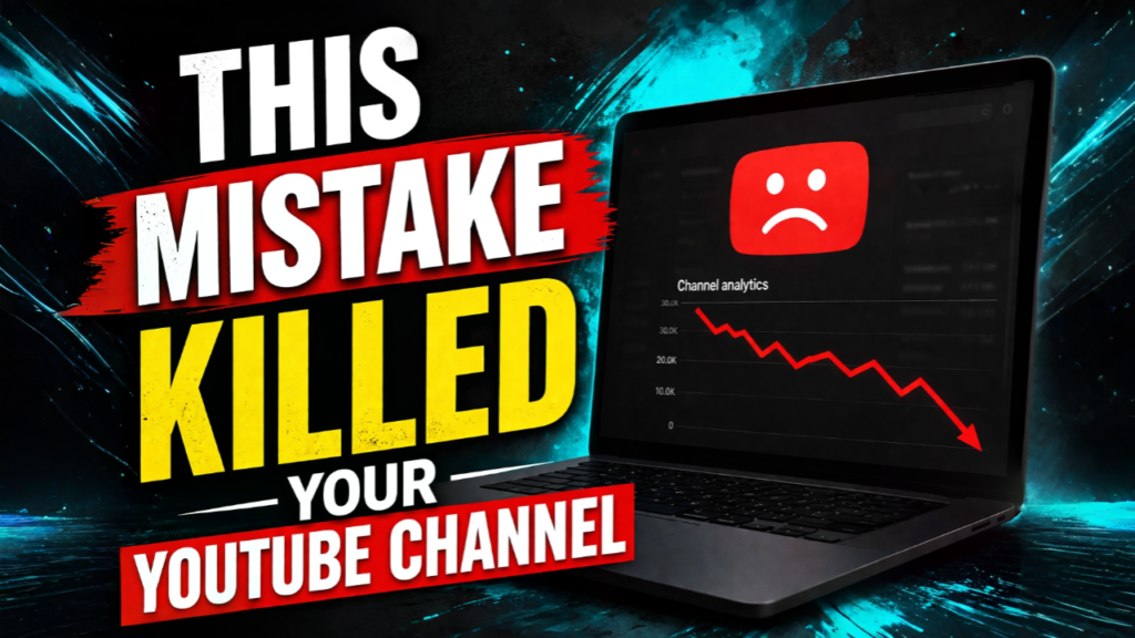 This Mistake Killed your YouTube Channel
