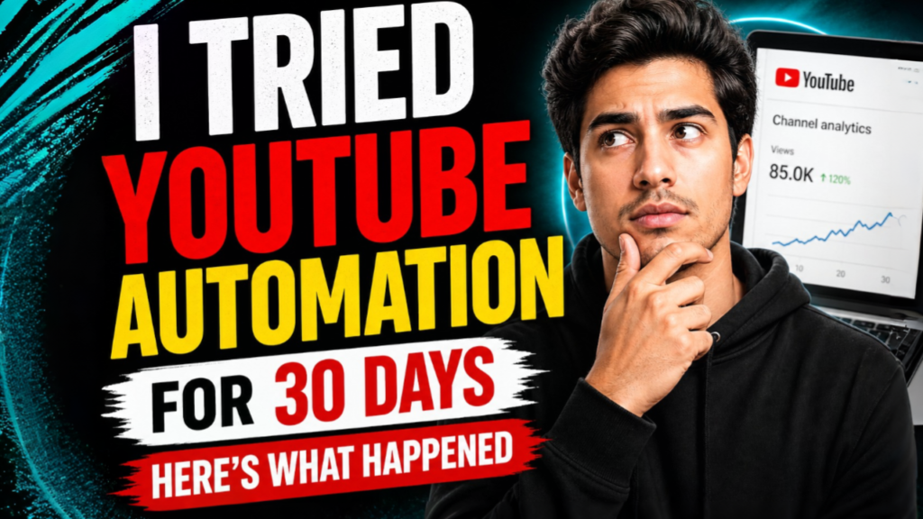 I Tried YouTube Automation