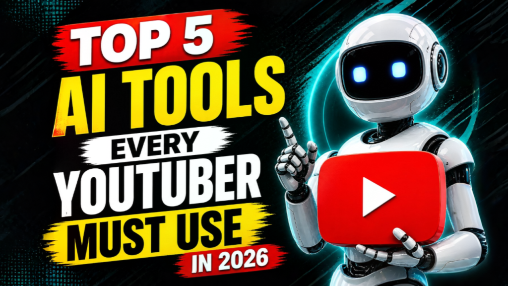 Top 5 AI Tools Every YouTuber Must Use
